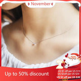 925 Silver Lucky Necklaces & Pendants For Women Lady Gift