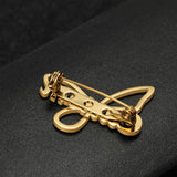 Butterfly Name Pin Brooch for Women Personalized Lapel P