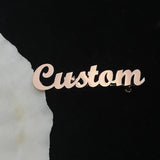 Customizable Stainless Steel Brooch for Women Men Lapel Pins