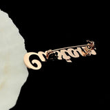 Customizable Stainless Steel Brooch for Women Men Lapel Pins