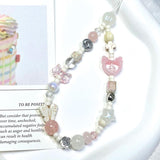 Bowknot Phone Charm Strap, iPad Accessory, Gift for Her