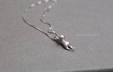 925 Silver Cat Necklace & Pendant Gift for Women