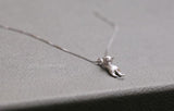 925 Silver Cat Necklace & Pendant Gift for Women