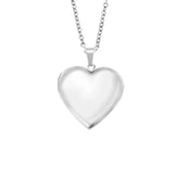 5pcs Heart Photo Locket - Free Engrave - Stainless Steel Pendant