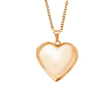 5pcs Heart Photo Locket - Free Engrave - Stainless Steel Pendant