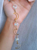 Boho Sun & Moon Suncatcher - Car Mirror Charm