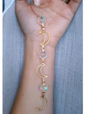 Boho Sun & Moon Suncatcher - Car Mirror Charm