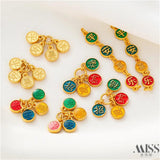18-Carat Sand Drip Oil Nafu Pendant DIY Accessories