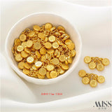 18-Carat Sand Drip Oil Nafu Pendant DIY Accessories