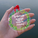 Godparents Are A Blessing Acrylic Pendant