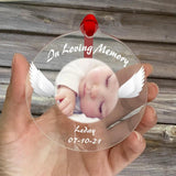 Custom Baby Loss Memorial Acrylic Pendant Ornament
