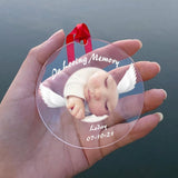 Custom Baby Loss Memorial Acrylic Pendant Ornament