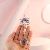 Amethyst Tree of Life Pendant Door Curtain Decoration