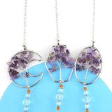 Amethyst Tree of Life Pendant Door Curtain Decoration