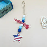 Independence Beaded Tassel Prayer Beads Wall Decoration DIY Home Farmhouse Style