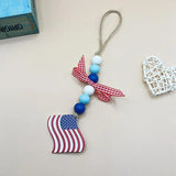 Independence Beaded Tassel Prayer Beads Wall Decoration DIY Home Farmhouse Style