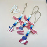 Independence Beaded Tassel Prayer Beads Wall Decoration DIY Home Farmhouse Style
