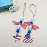 Independence Beaded Tassel Prayer Beads Wall Decoration DIY Home Farmhouse Style