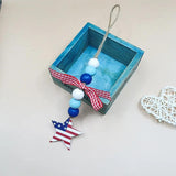 Independence Beaded Tassel Prayer Beads Wall Decoration DIY Home Farmhouse Style