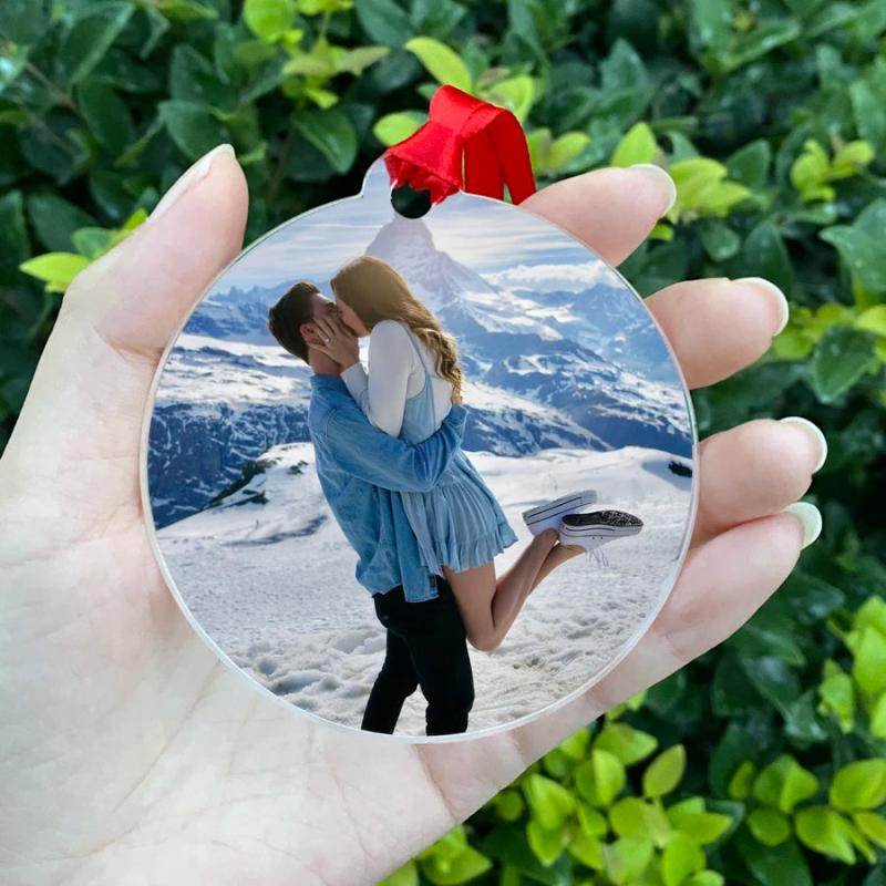 Acrylic Pendant with Ribbons - Creative Gift for Birthday Wishes