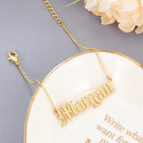 Personalized Name Anklets For Women Stainless Steel Foot Chain