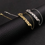 Custom Name Anklet Stainless Steel Women's Jewelry Gift