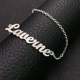 Custom Name Anklet Stainless Steel Women's Jewelry Gift