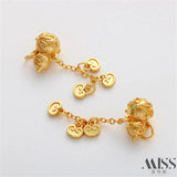 Matte Butterfly Gourd Yuanbao Pendant DIY Bracelet Necklace Accessories