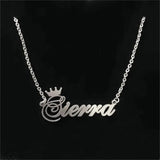 Crown Personalized Stainless Steel Anklet for Women