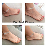 Atoztide Personalized Name Anklet Thick NK Leg Chain Letter Jewelry