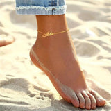 Personalized Stainless Steel Women's Anklet Jewelry