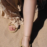 Stainless Steel Anklets for Women Personalized Foot Chain Leg Jewelry
