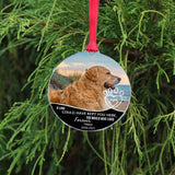 Pet Memorial Ornament with Your Photo