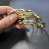 Custom Engraved Name Bracelet Stainless Steel Personalized Jewelry