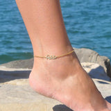 Stainless Steel Anklet for Women Summer Beach Jewelry