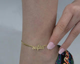 Anklet Foot Accessories Beach Jewelry Summer Nameplate Anklet
