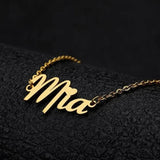 Bohemian Style Stainless Steel Name Anklet for Women