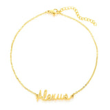Women's Silver Stainless Steel Anklet Leg Chain