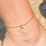 Personalised Stainless Steel Anklets for Friendship Family Women Jewelry Gift