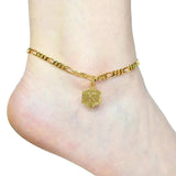 A-Z Initial Stainless Steel Anklet for Women Foot Jewelry