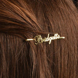 Personalized Letter Hair Clips for Women Girls