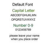 Goxijite Personalized Stainless Steel Letter Anklet