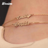 Customized Stainless Steel Name Anklet for Her