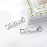 Personalized Shoe Charm Couple Buckle Lacelock