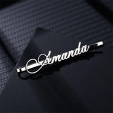 Stainless Steel Hair Clips Letters Word Hairpin
