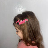 Personalized Name Hair Pins for Kids