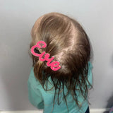 Personalized Name Hair Pins for Kids