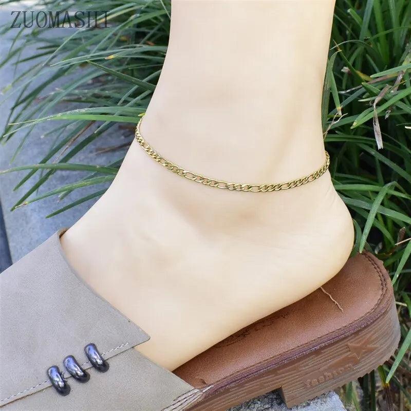 Chain Anklet For Women Foot Jewelry Beach Accessories Ankle Bracelet