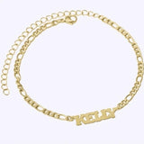 Anklet Chain Nameplate Foot Jewelry Beach Summer Gift