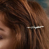 Custom Name Hairpin Stainless Steel Hair Clip Gift